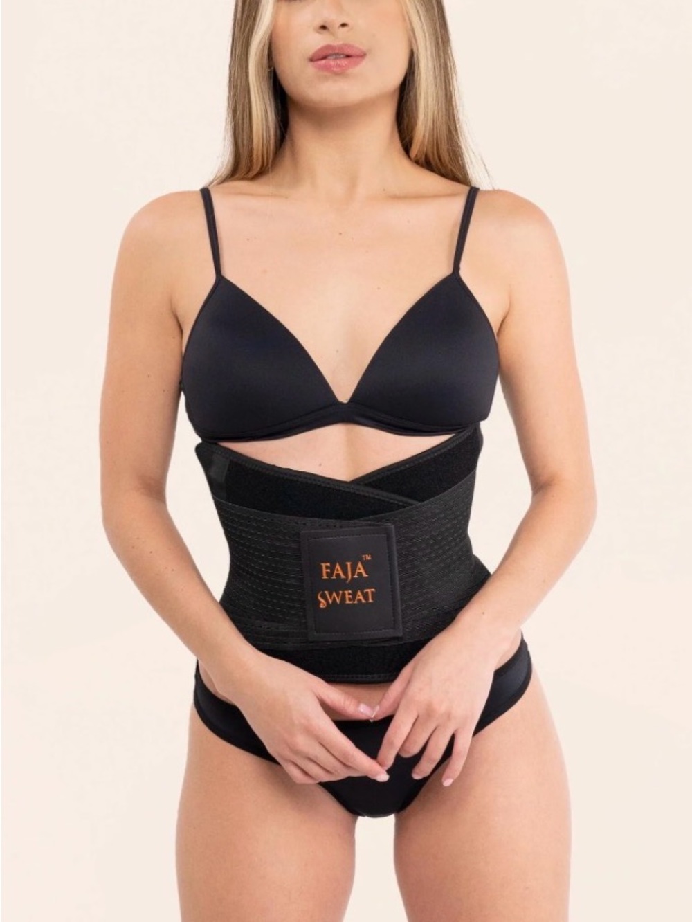Black Waist Trainer for Women and Men for Back support and to get slim